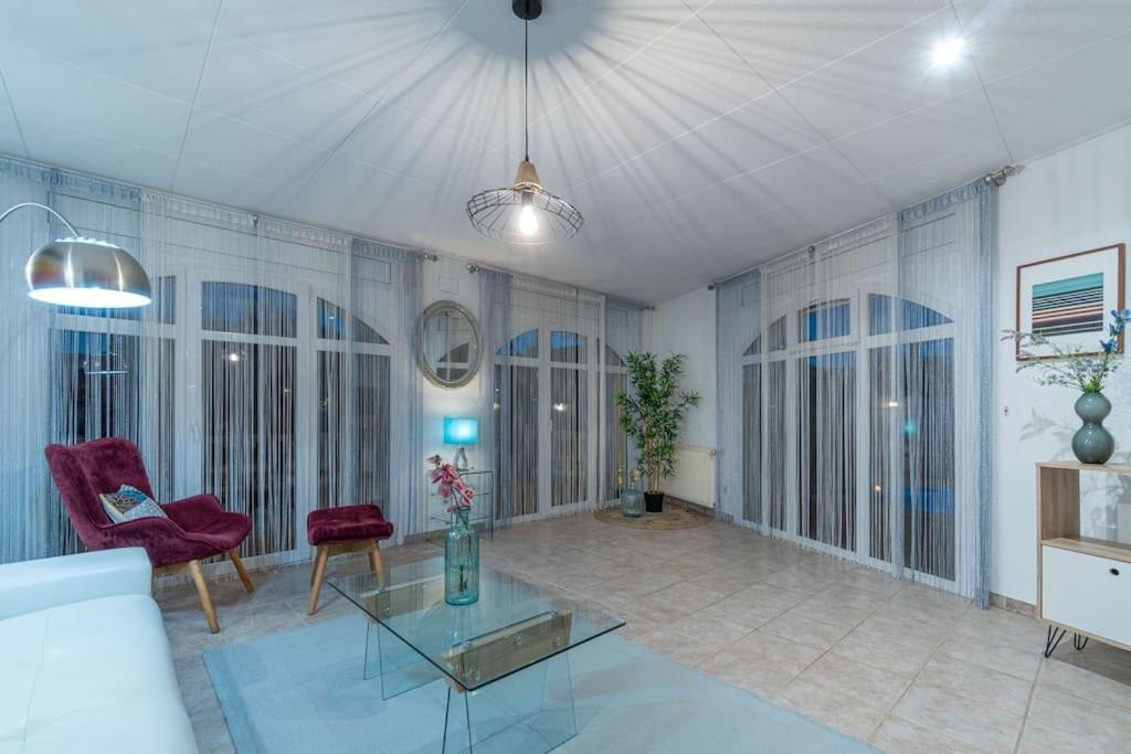 Sm21-Gran Casa De Vacaciones En La Playa, 4 Habitaciones, Climatizada, Piscina, Barbacoa Y Wifi Empuriabrava Dış mekan fotoğraf