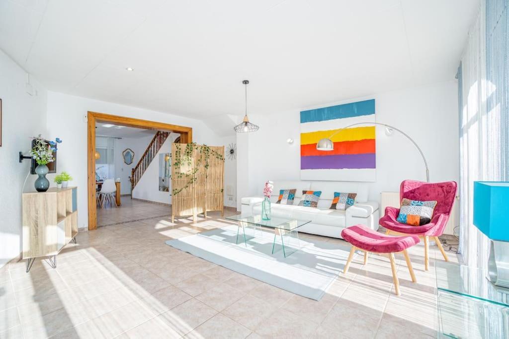 Sm21-Gran Casa De Vacaciones En La Playa, 4 Habitaciones, Climatizada, Piscina, Barbacoa Y Wifi Empuriabrava Dış mekan fotoğraf